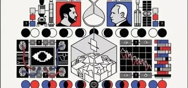 İngiliz tetikçisi The Economist’in 2024 kapağında komplo teorileri havada uçuşuyor