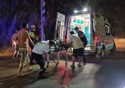 Bodrum'da facia gibi kaza! Taksi ile motosiklet çarpıştı: 1 ölü 1 ağır yaralı