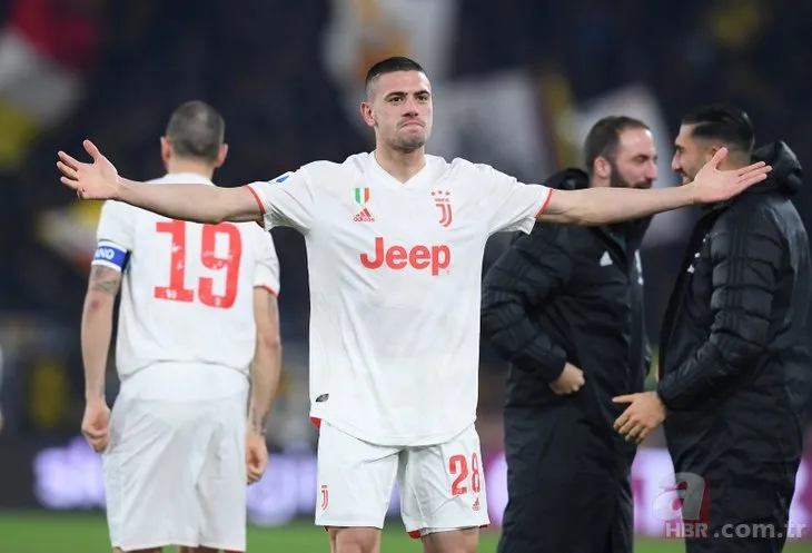 Juventus Roma’yı Merih Demiral ve Ronaldo’nun golleriyle devirdi