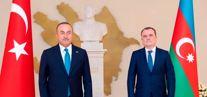 Dışişleri Bakanı Mevlüt Çavuşoğlu Azerbaycanlı mevkidaşı Bayramov ile görüştü
