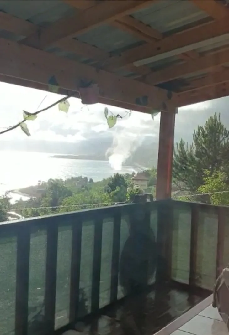 Sinop Türkeli’de denizde hortum oluştu