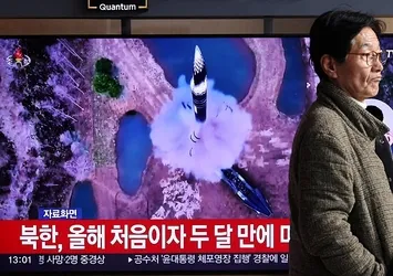 Kuzey Kore'den Trump'a gözdağı! Füze ateşlendi