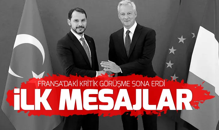 Bakan Albayraktan Fransada önemli mesajlar