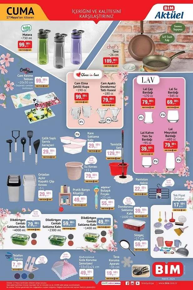 BİM 20 Mayıs aktüel ürünler kataloğu yayınladı! Katlanır sandalye ve masa, protatip kamp ocağı, katlanabilir matara ve su deposu uyguna satışta…