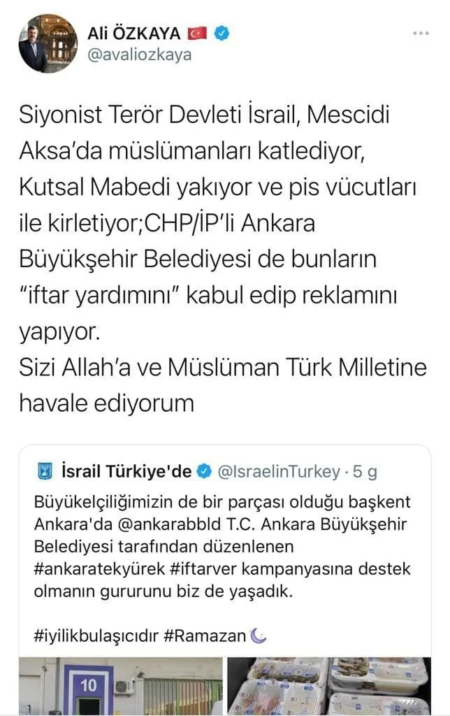 Mansur Yavaş yönetiminden İsrail Büyükelçiliği'ne teşekkür belgesi! Tepki yağıyor: Acilen aldığınız parayı iade ederek geri çekin - 3