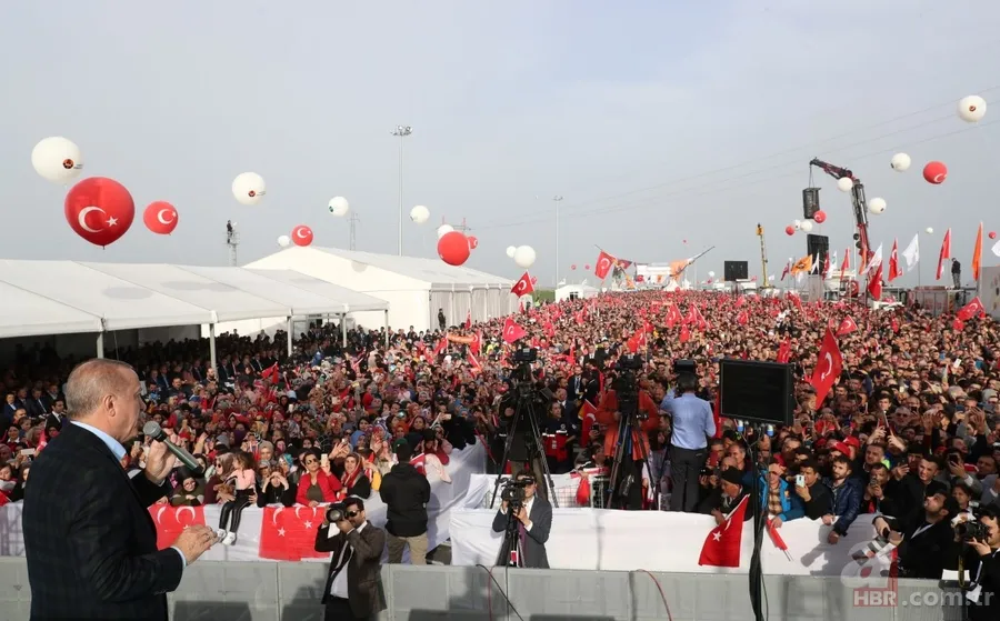 Başkan Erdoğan kurdeleyi kesip otomobille yolu test etti! Kuzey Marmara Otoyolu Kınalı-Odayeri Kesimi açıldı... 8