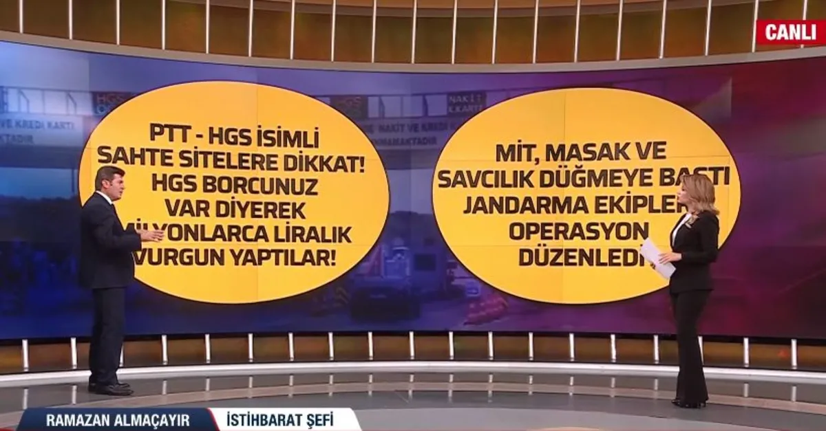Dolandırıcıların PTT- HGS borcu tuzağı