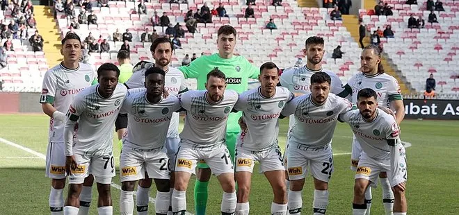 EMS Yapı Sivasspor - Tümosan Konyaspor maç sonucu: 0-1