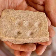 Eskişehirde bulundu! Tam 5 bin yıllık taştan boya paleti! Bakın nerede kullanılmış?