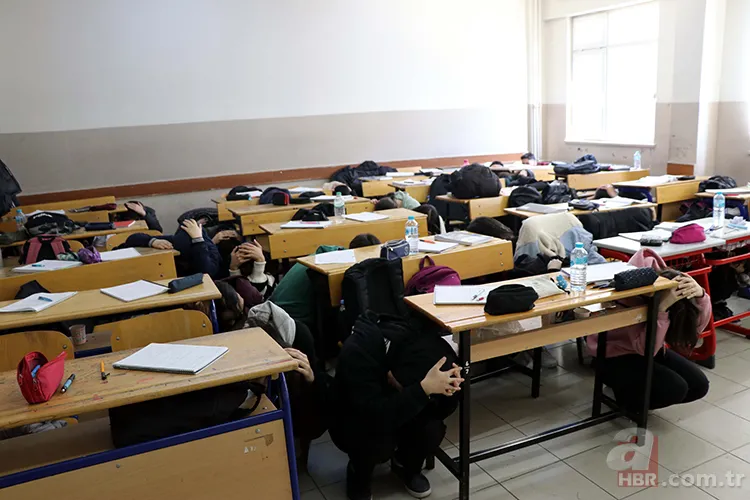Okullarda deprem tatbikatı bugün saat kaçta? MEB deprem anı tahliye tatbikatı nedir, nasıl yapılır? 2