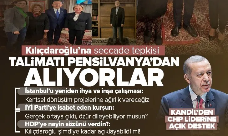 Başkan Erdoğan’dan Kılıçdaroğlu’na seccade tepkisi!