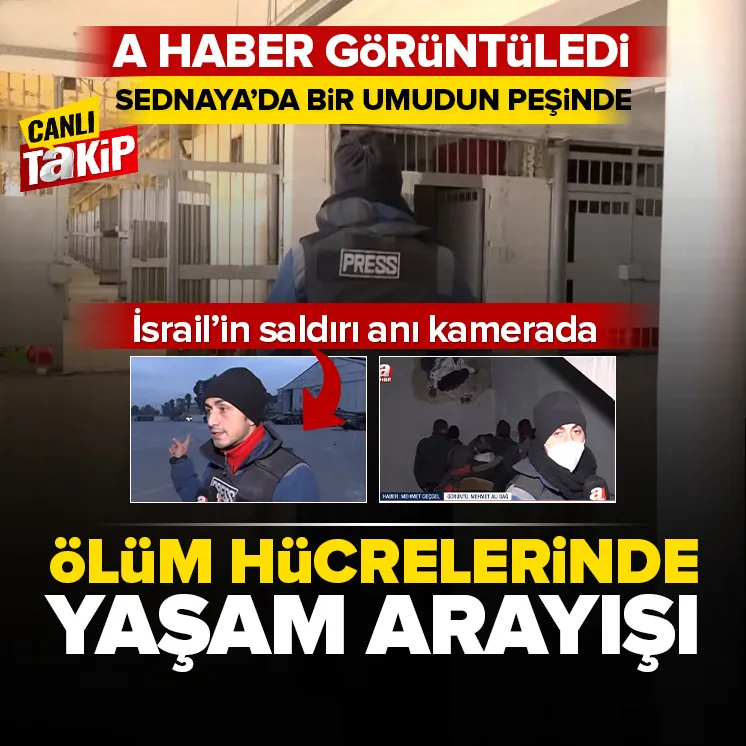 A Haber Suriyeden canlı yayında