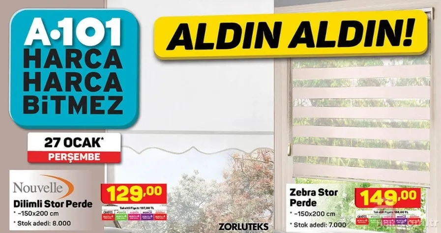 A101 27 Ocak 2022 kataloğu: A101'de bu hafta neler var? Teknoloji, elektronik, züccaciye, tekstil indirimleri... 20