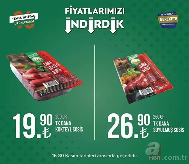 AYÇİÇEK YAĞI 35 TL'den...Tarım Kredi Kooperatif Market'te BÜYÜK KAMPANYA! İşte, yeni indirimli ürünler listesi... 8