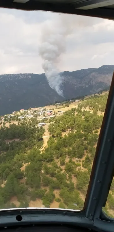 Son dakika: Adana Saimbeyli'de orman yangını - 3