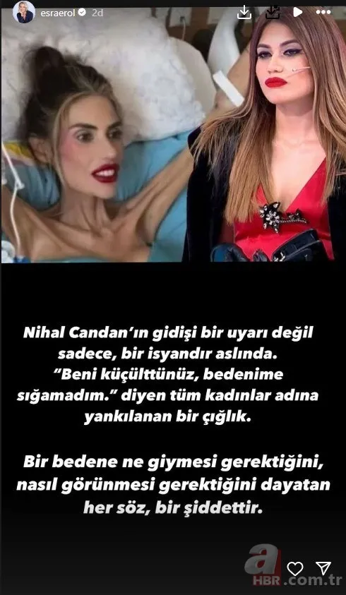 Nihal Candan'ın vefatı sevenlerini yıktı! "İçinde kopan fırtınalarla gittin" 8