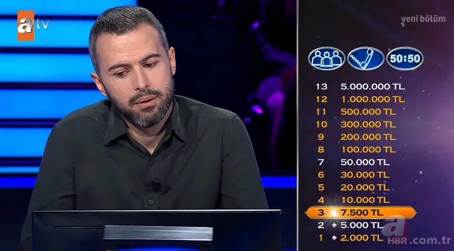 Milyoner’de heyecan dorukta! 500 binlik soru için yarıştı: Osmanlı sorusu herkesi ekrana kilitledi! 14