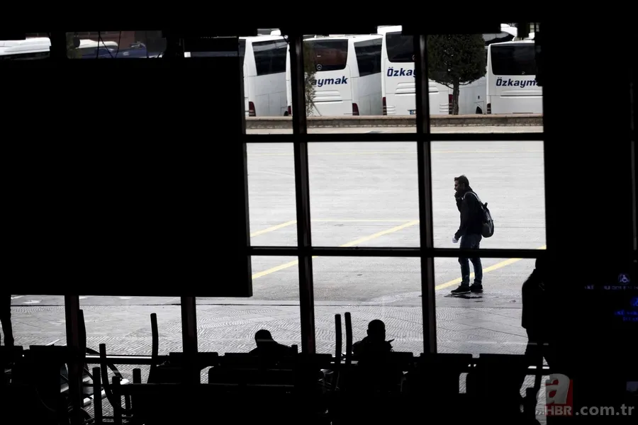 Koronavirüs önlemleri kapsamında otobüs seferleri durduruldu! İşte otogarlarda son durum 3