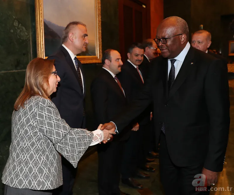 Başkan Erdoğan Burkina Faso Devlet Başkanı Kabore'yi karşıladı 15