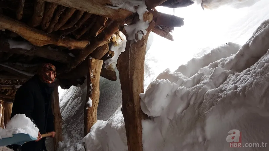 Muş’ta bir köy kara esir oldu! Herkes elinde kürekle geziyor: 100 metre Bolu tüneli gibi tünel açtık 4