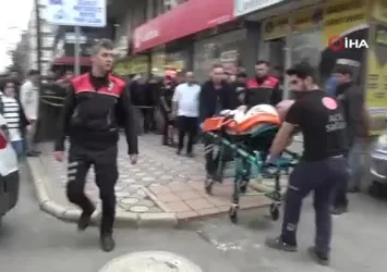Bafra'da silahlı saldırı: 1 yaralı