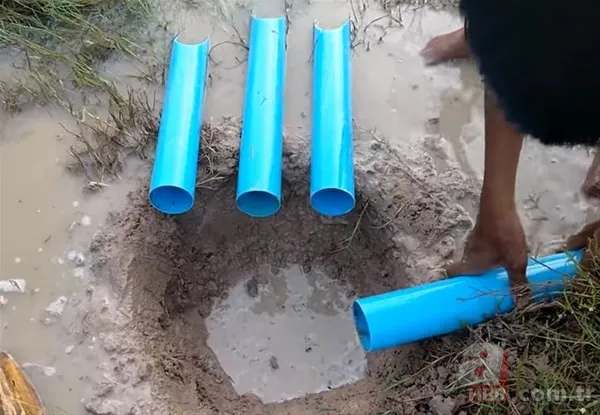 Erzincan'da eksi 20 derecede buzun altında balık avı! Onlarca balığı elleriyle böyle yakaladı: Güzel bir balık tutma tekniği 23