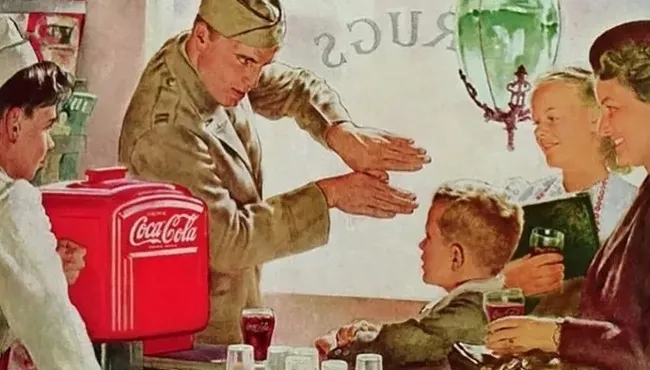 Katil İsrail askerleri yıktığı Gazze sokaklarında Coca Cola ile poz verdi