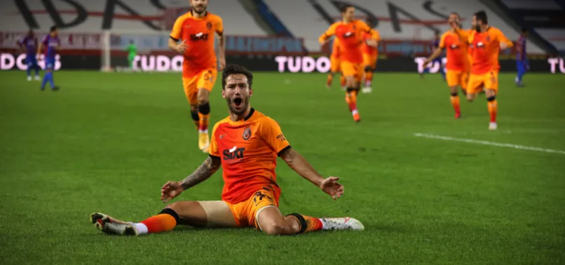 Son dakika: Galatasaray Trabzon'da liderliğe uzandı! Sarı kırmızılılar Trabzonspor'u iki golle geçti