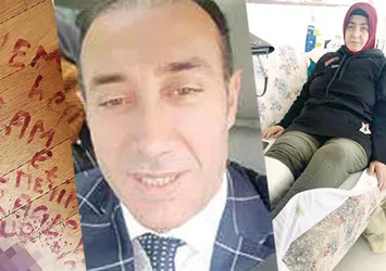 Öleceğini düşündü kanıyla katilinin ismini yazdı!