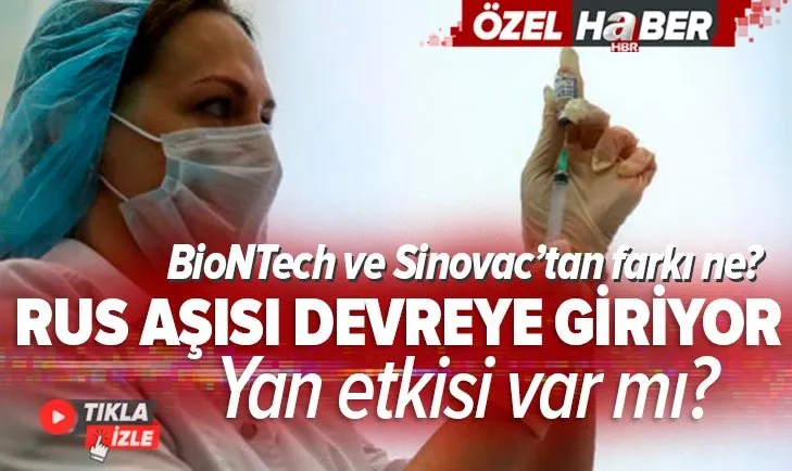Sputnik V aşısının yan etkileri neler? BioNTech ve Sinovac'tan farkı ne? Uzman isim A Haber'de açıkladı