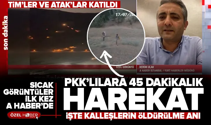 İşte Hani’de teröristlerin öldürülme anı