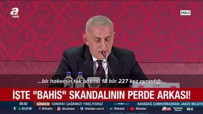 Futbolda bahisçi hakemler skandalı