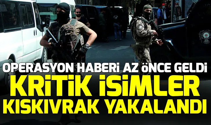 İstanbulda terör örgütü DHKP/Cye operasyon