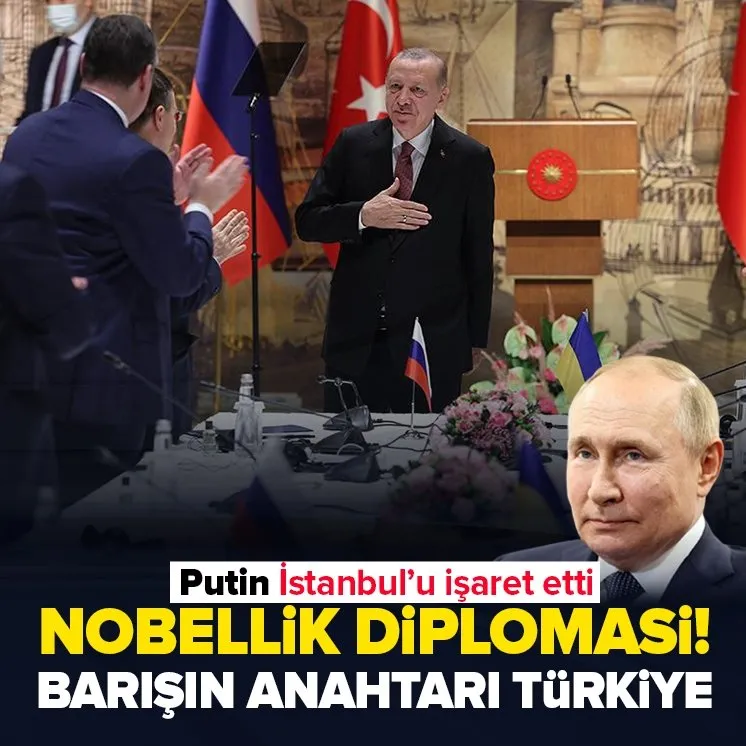 Putin İstanbul’u işaret etti