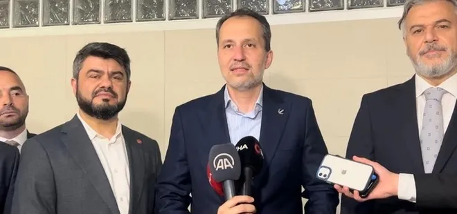 Yeniden Refah Partisi Genel Başkanı Fatih Erbakan mazbatasını aldı!  Milletimiz tekrar gerekeni yapacaktır