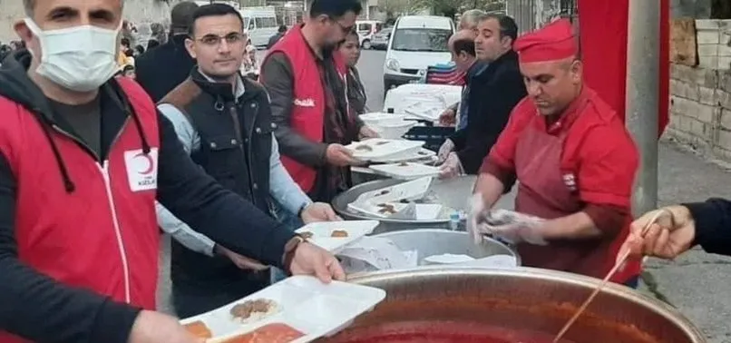Kızılay ramazanda ihtiyaç sahiplerini unutmadı