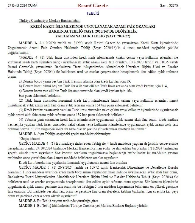 resmi-gazetede-yadimlandi-kredi-kartlarina-yeni-duzenleme-1727385227572.jpeg Kredi kartlarına ve ihtiyaç kredilerine yeni düzenleme! 60 aya kadar yapılandırma imkanı...