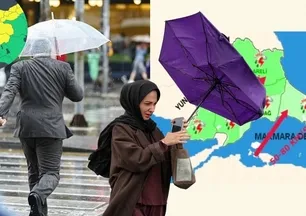 Uyarılar peş peşe gelmişti! İstanbul'da sağanak alarmı: Kuvvetli yağış megakenti sardı