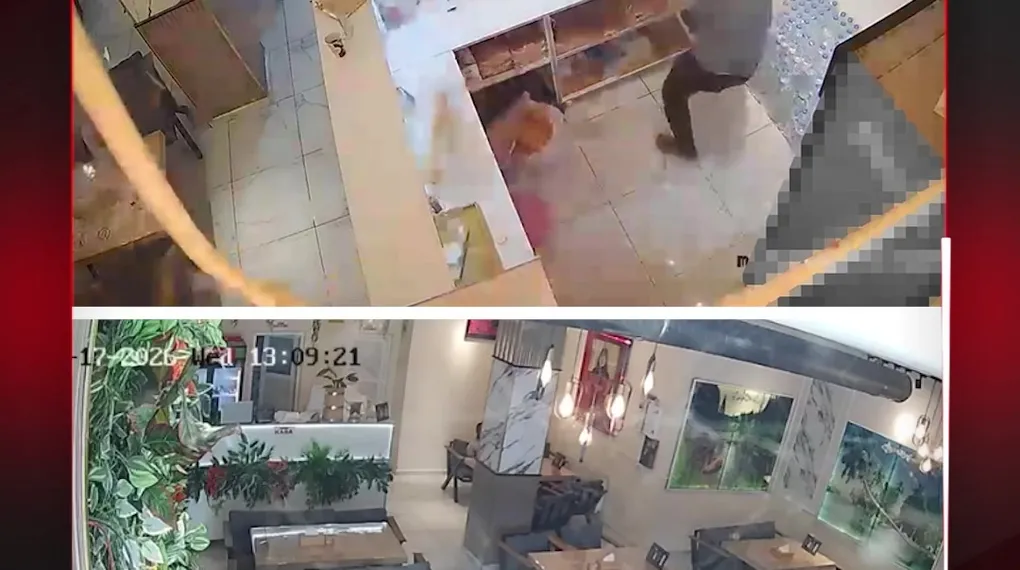 KAFEDE FACİANIN EŞİĞİNDEN DÖNÜLDÜ
