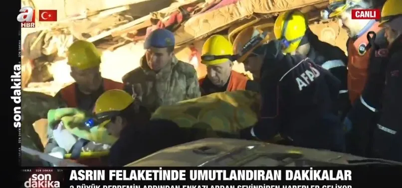 Asrın felaketinde mucizeler peş peşe: 89 saat sonra sağ kurtuldular