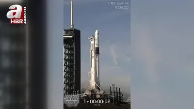 SpaceX uzaya 4 ton kargo gönderdi!