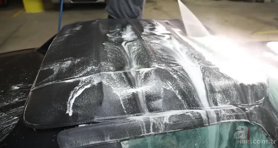 Garajda kaderine terk edilmiş Dodge marka arabayı yenilediler 🚗 Sahiplerinin gözü yaşlı 20