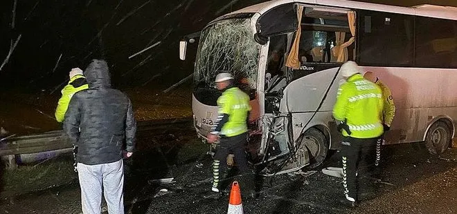 Edirne’de feci kaza! Polis servis aracıyla otobüs çarpıştı: Ölü ve yaralılar var mı?