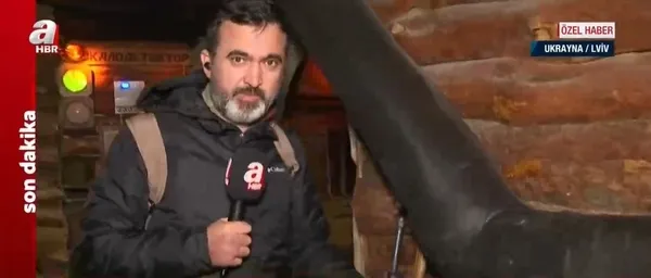 1645888010644.jpg A Haber Ukrayna'da İkinci Dünya Savaşından kalan sığınağa girdi! Putin detayı dikkat çekti! - 4
