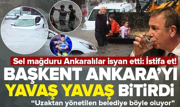 Ankaralılardan Yavaş’a istifa çağrısı