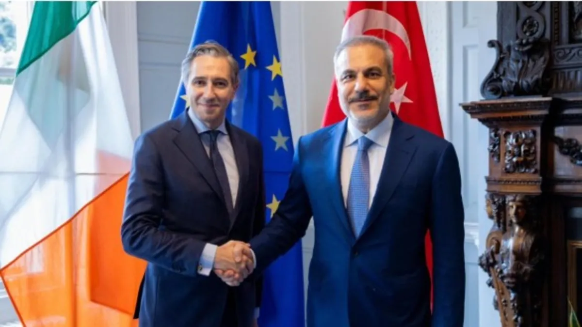 Bakan Fidan'dan İrlanda'da önemli temaslar: Başbakan Yardımcısı ile görüştü