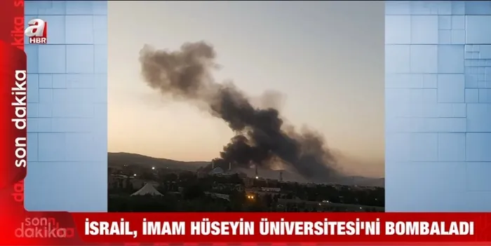 İSRAİL İMAM HÜSEYİN ÜNİVERSİTESİ’Nİ VURDU