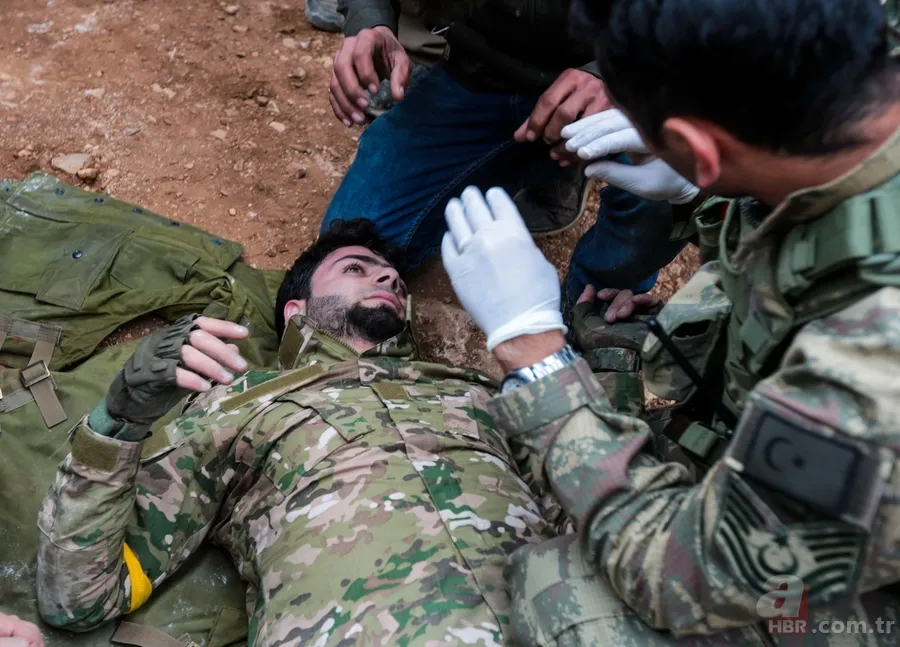 Mehmetçik cephede görüntülendi 19