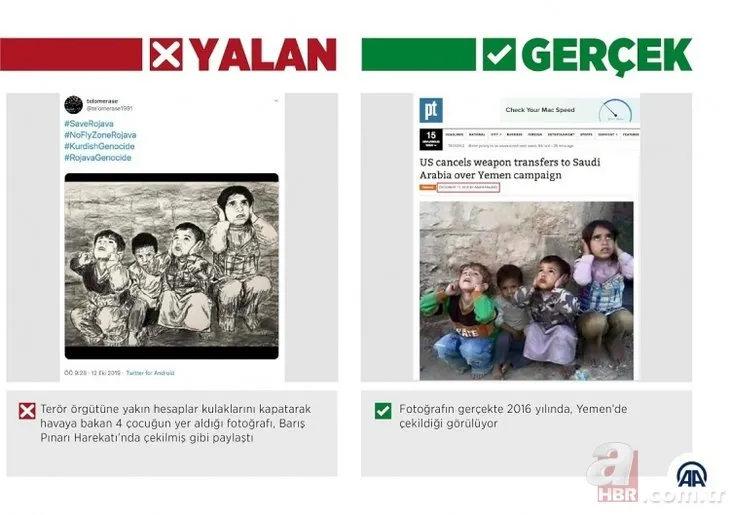 Terör sevicilerin son yalanı!