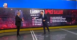 A Haber’de elindeki cihazla anlattı